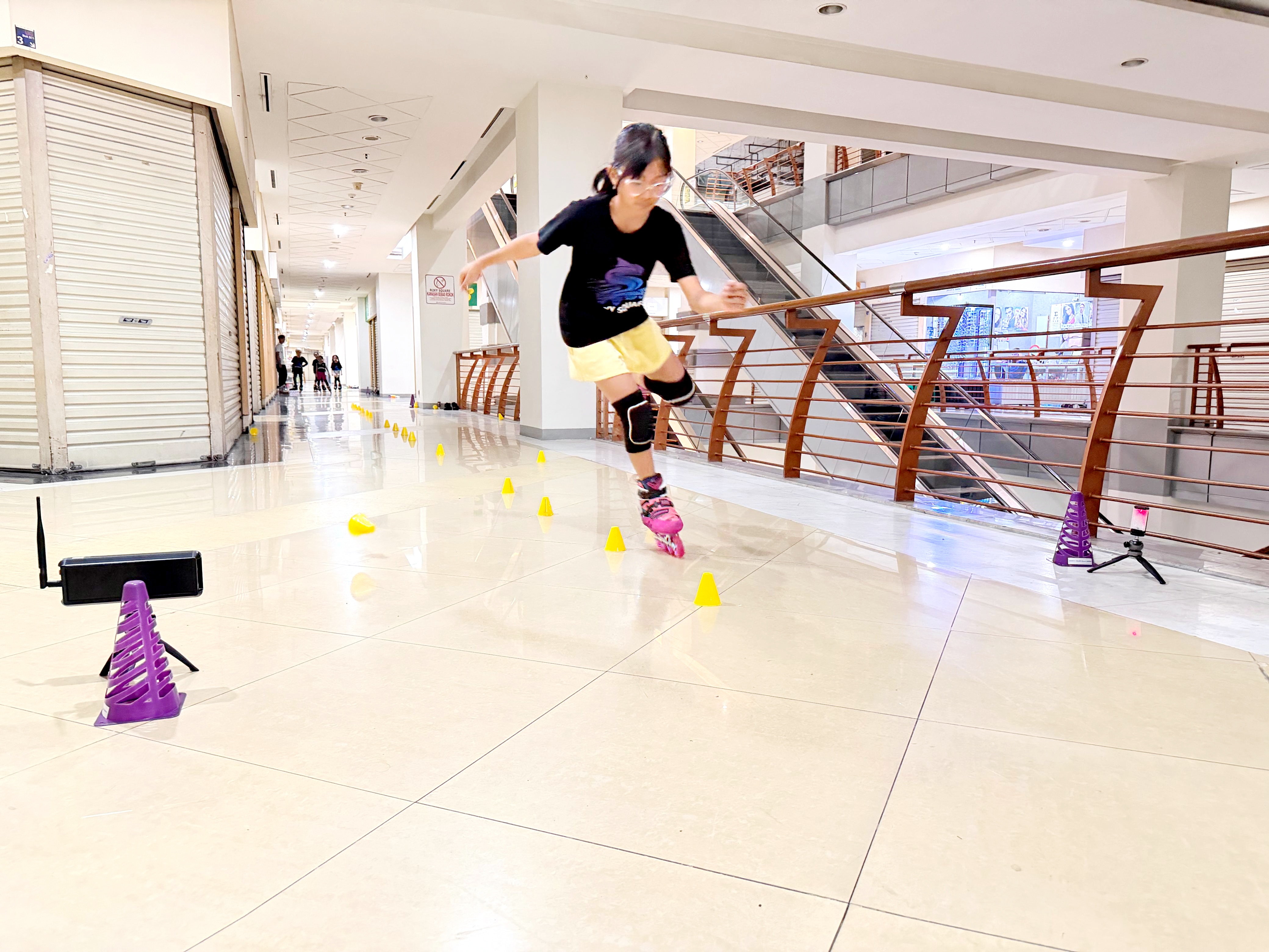 🛼⏱️ SKYLINE TAMBAH FASILITAS TIME DEVICE, LATIHAN ATLET JADI SEMAKIN TERUKUR