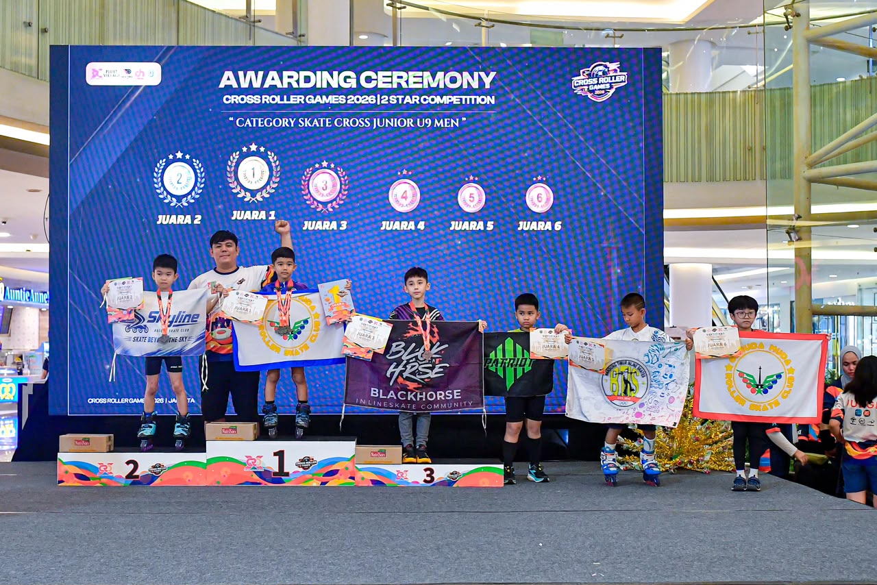 🛼 SKYLINE ROLLER SKATE RAIH TIGA PODIUM DI CROSS ROLLER GAMES 2026 🏆