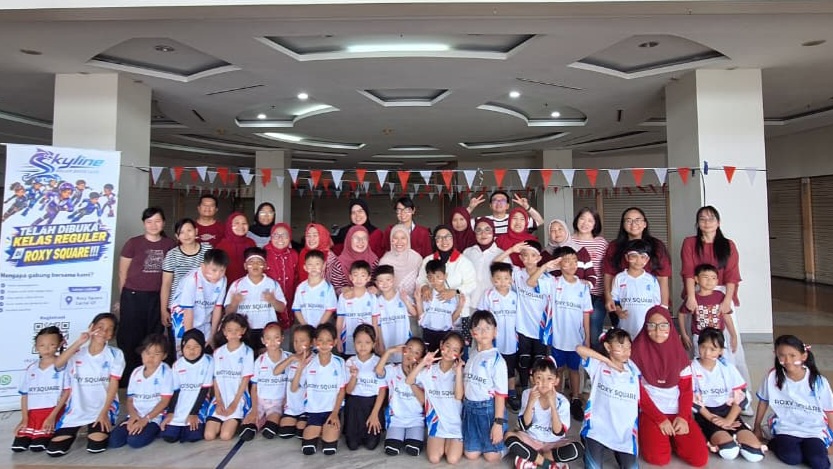 Semarak Kemerdekaan, Skyline Roller Skate Club Gelar Lomba 17-an dan Makan Bersama
