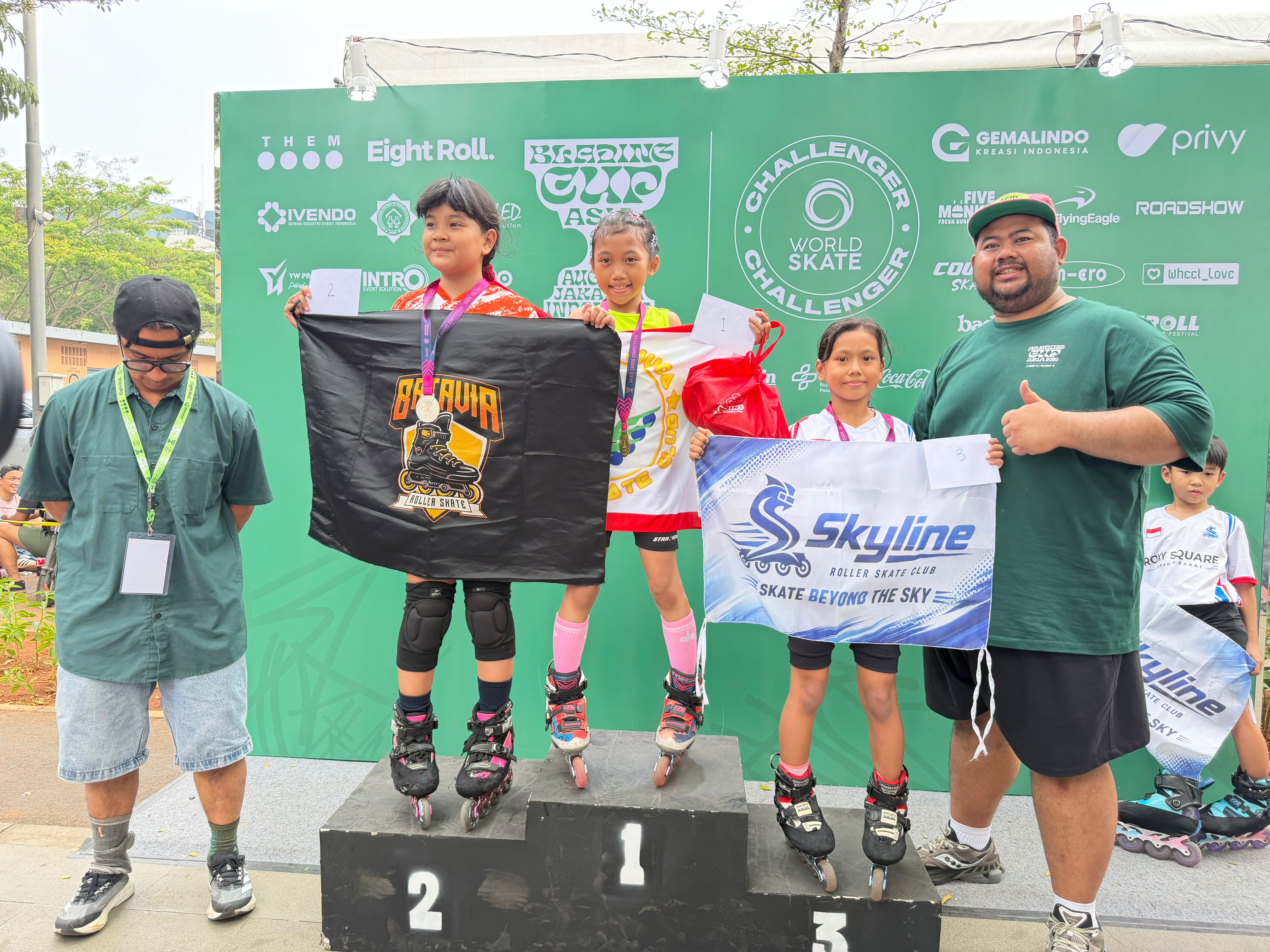 Malika Raih Juara 3 BladingCup SkateCross 2026